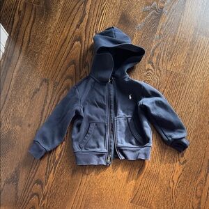 Polo by Ralph Lauren Dark Blue Kids Zip Hoodie